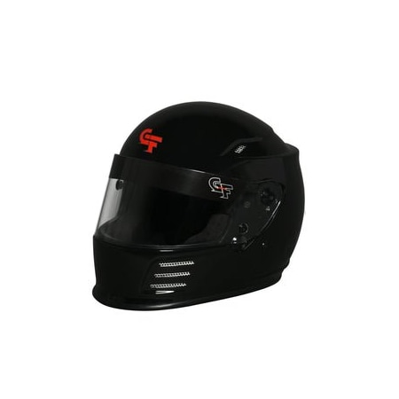 G-Force Full Face Reinforced Composite Shell With EPS Liner Snell SA 2020 Rated Extra Large Black 13004XLGBK